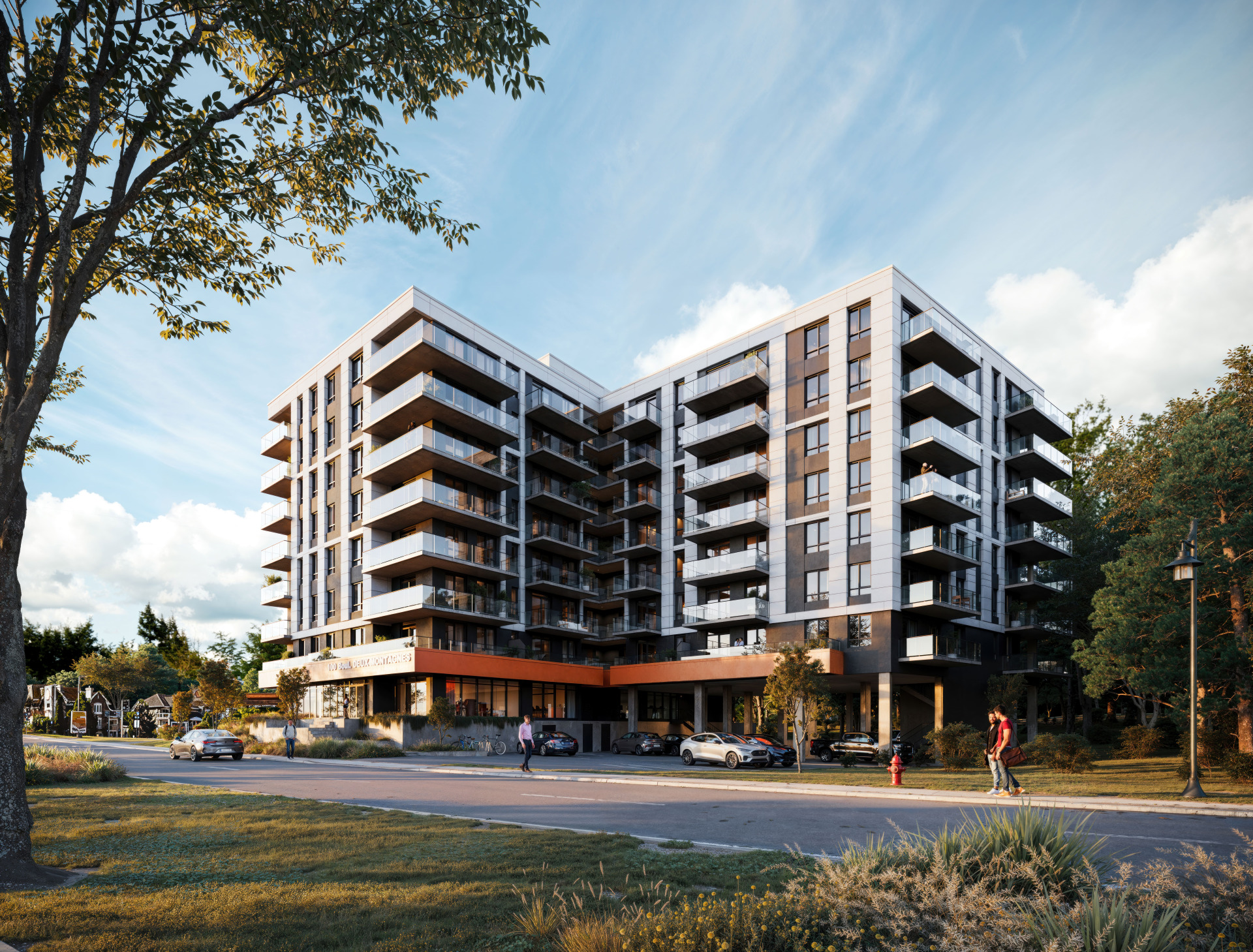 Représentation 3D extérieure de Maupas - Condos locatifs